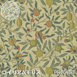 ウイリアムモリス 生地 切り売り販売 フルーツ(IO) (PR8048/1/PR8048/3) 約幅137cm 10センチ単位 切売り PRINTED FABRICS イギリス製 綿100% 輸入 ウィリアム モリス