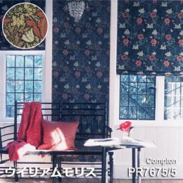 ウイリアムモリス 生地 切り売り販売 コンプトン(IO) (PR7675/2・PR7675/5) 約幅137cm 10センチ単位 切売り PRINTED FABRICS イギリス製 綿100% 輸入 ウィリアム モリス 【海外取寄品】