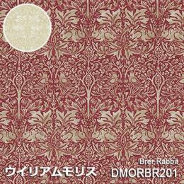 ウイリアムモリス 生地 切り売り販売 ブレアラビット(IO) 約幅137cm 10センチ単位 切売り PRINTED FABRICS イギリス製 麻 綿 輸入 ウィリアム モリス 【海外取寄品】
