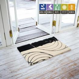 東リマット　TOM5016　【洗える】　抗菌　滑りにくい加工　約50×80cm　玄関マット